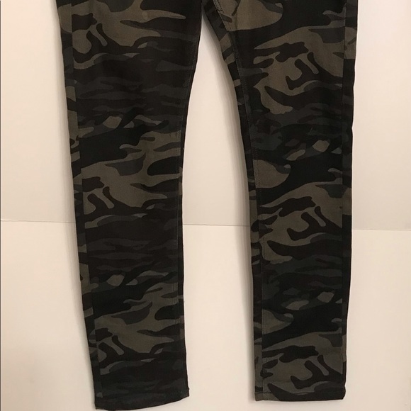 Royal Blue Camouflage Premium Jeans Men’s - Picture 2 of 6